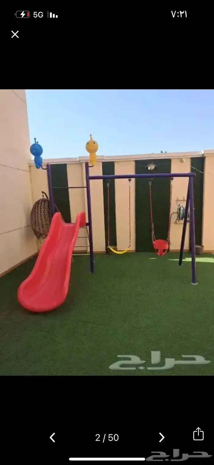مراجيح وزحاليق بمجموعات متعددة وألعاب أطفال مميزة 31