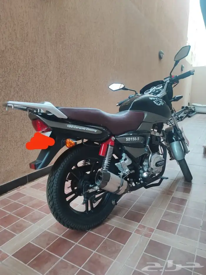 دباب مقنع وارد العمودي الاصلي سويد 150cc الدباب شبه جديد 4