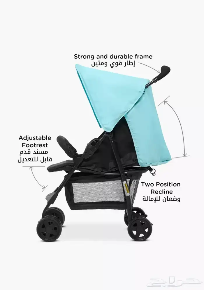 عربة اطفال جونيورز سترولر Junior s Stroller Baby 6