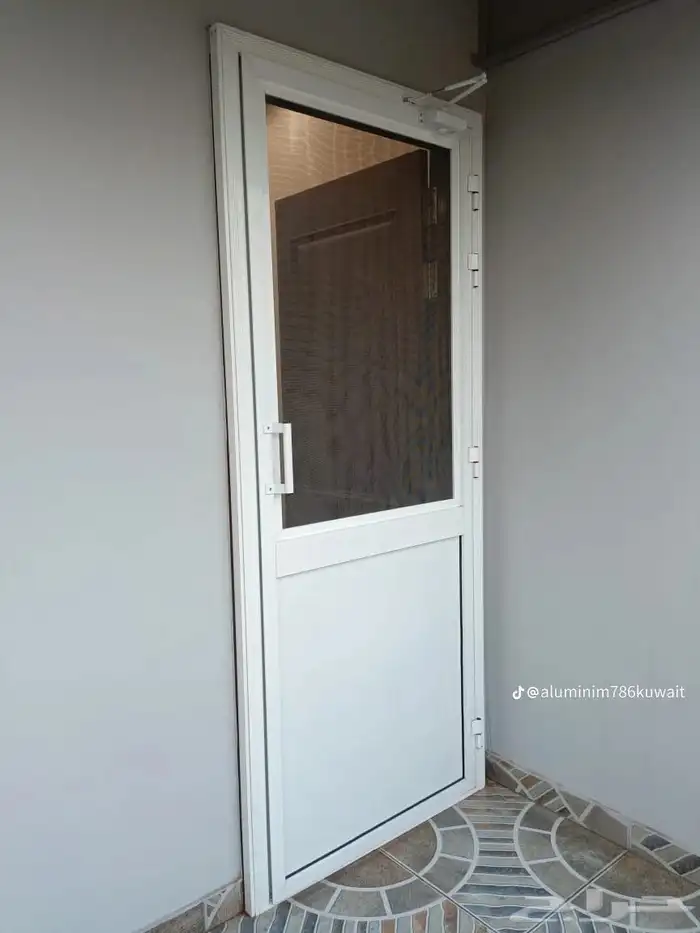 باب المنيوم شرائح شباك 8