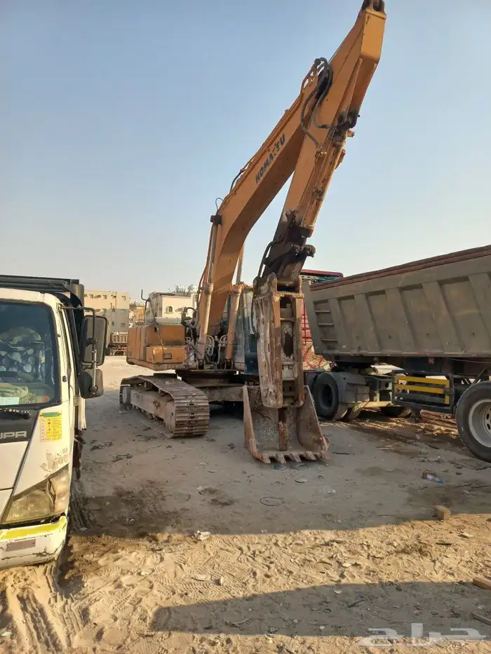 بوكلين كوماتسو داش 6 الموديل 97 بطاقه جمركية 1