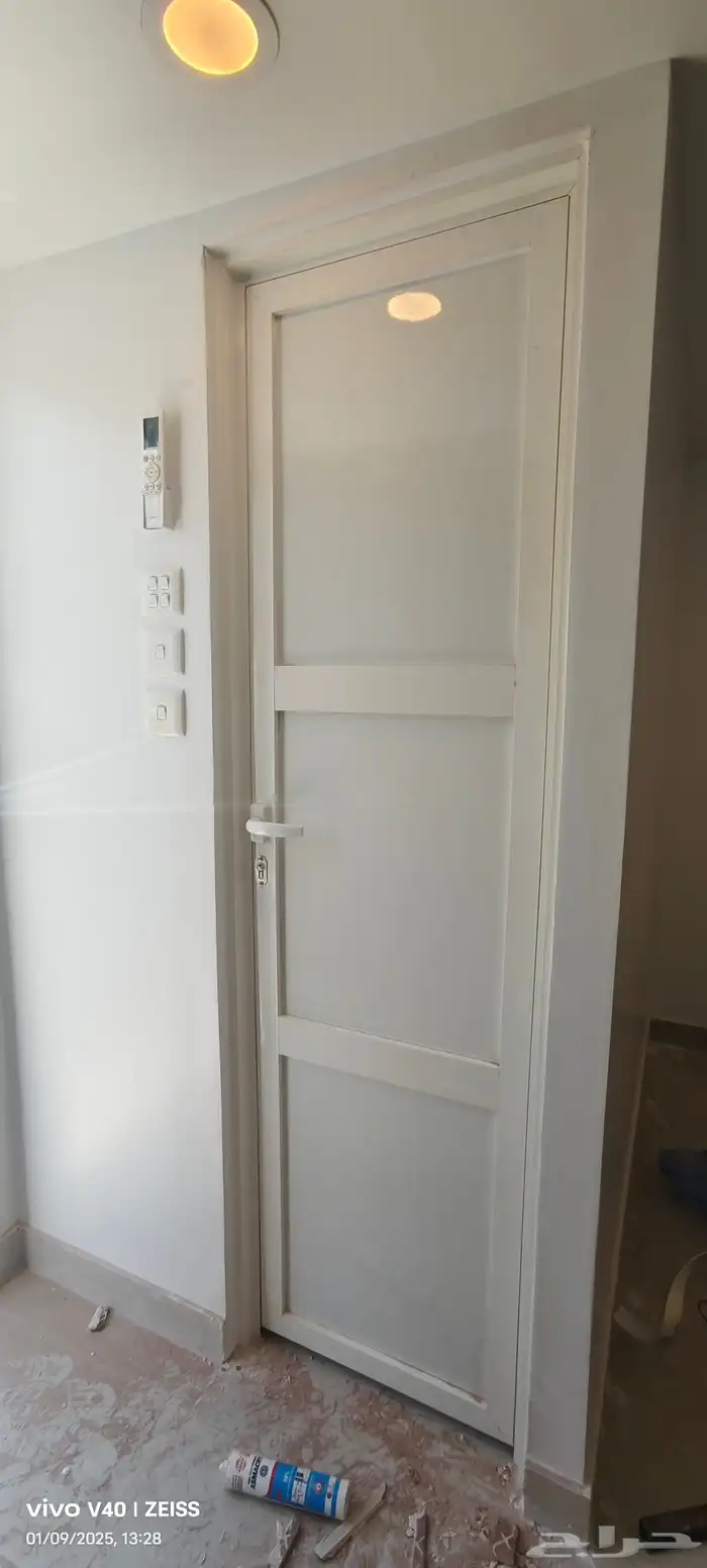 باب المنيوم شبابيك زجاج 8