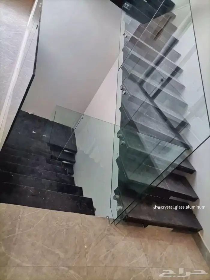 زجاج شاور صيانه ابواب زجاج حاجز شاور داربزين زجاج 9