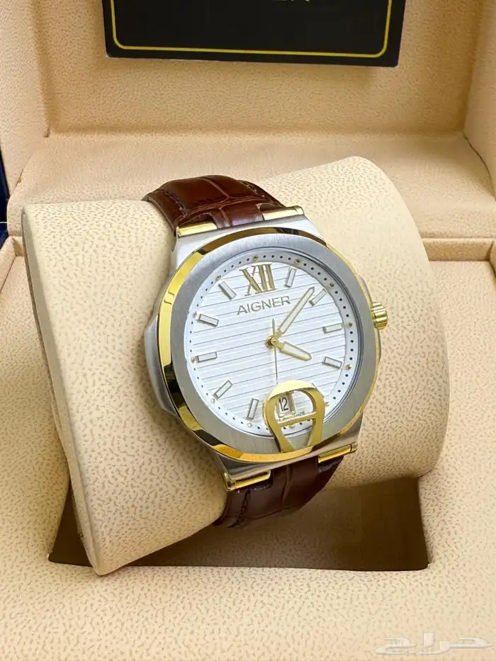 ساعات اقنر تافيانو 2 جلد رجالي Aigner 0