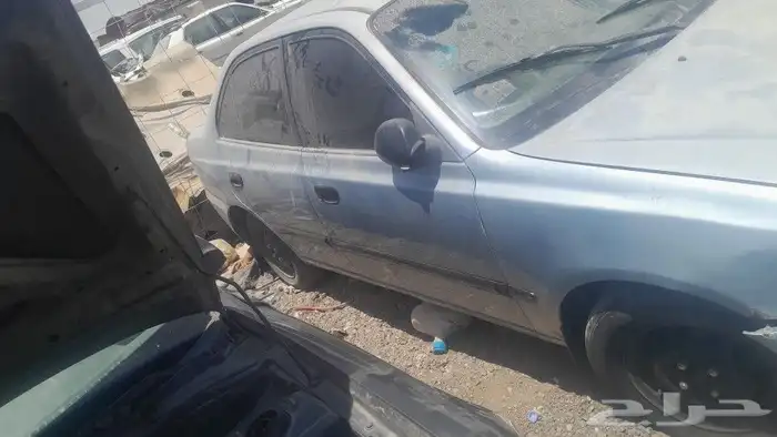 متوفر جميع قطع غيار هونداي اكسنت موديل 2005 تشليح فقط وملحقا 0