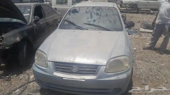متوفر جميع قطع غيار هونداي اكسنت موديل 2005 تشليح فقط وملحقا 1