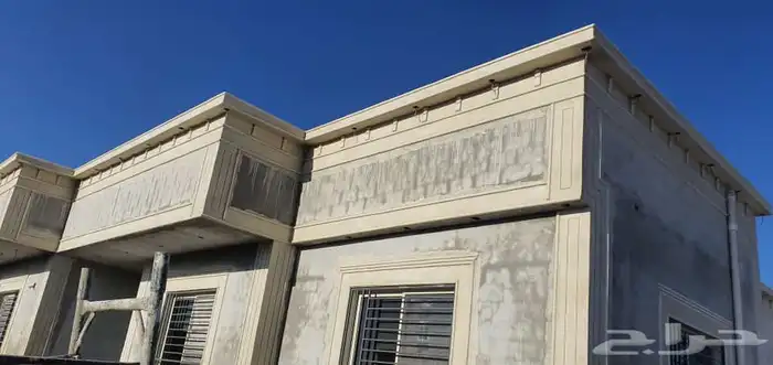 ديكورات خارجيه اسمنتيه على شكل الحجر الطبيعي 2