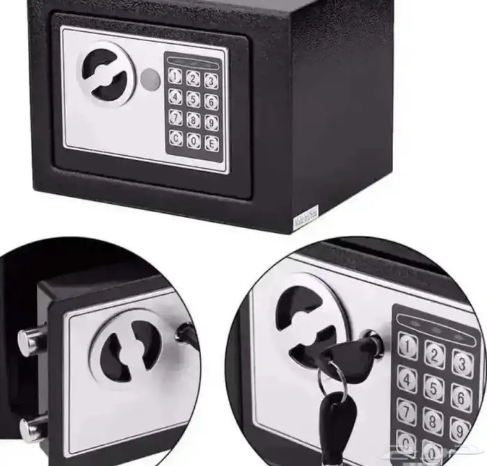 خزنة أمان الإلكترونية للفنادق والمنزل مضاد للصدأ والحريق 0