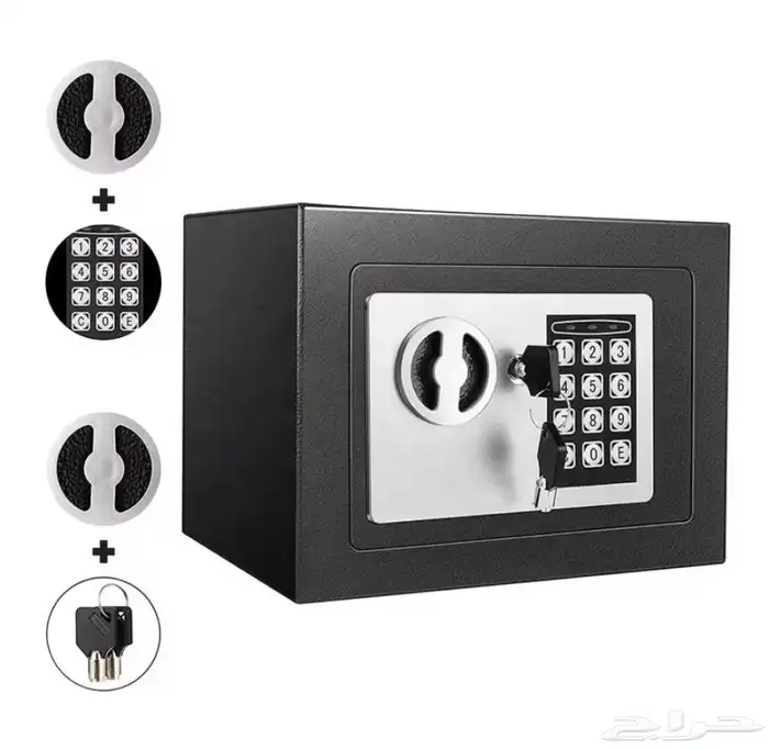 خزنة أمان الإلكترونية للفنادق والمنزل مضاد للصدأ والحريق 1