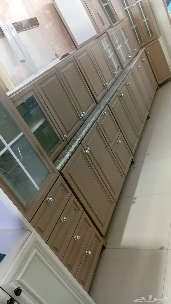 مطبخ مستعمل نظيفه شبه جديد مع التوصيل التركيب داخل الرياض 2