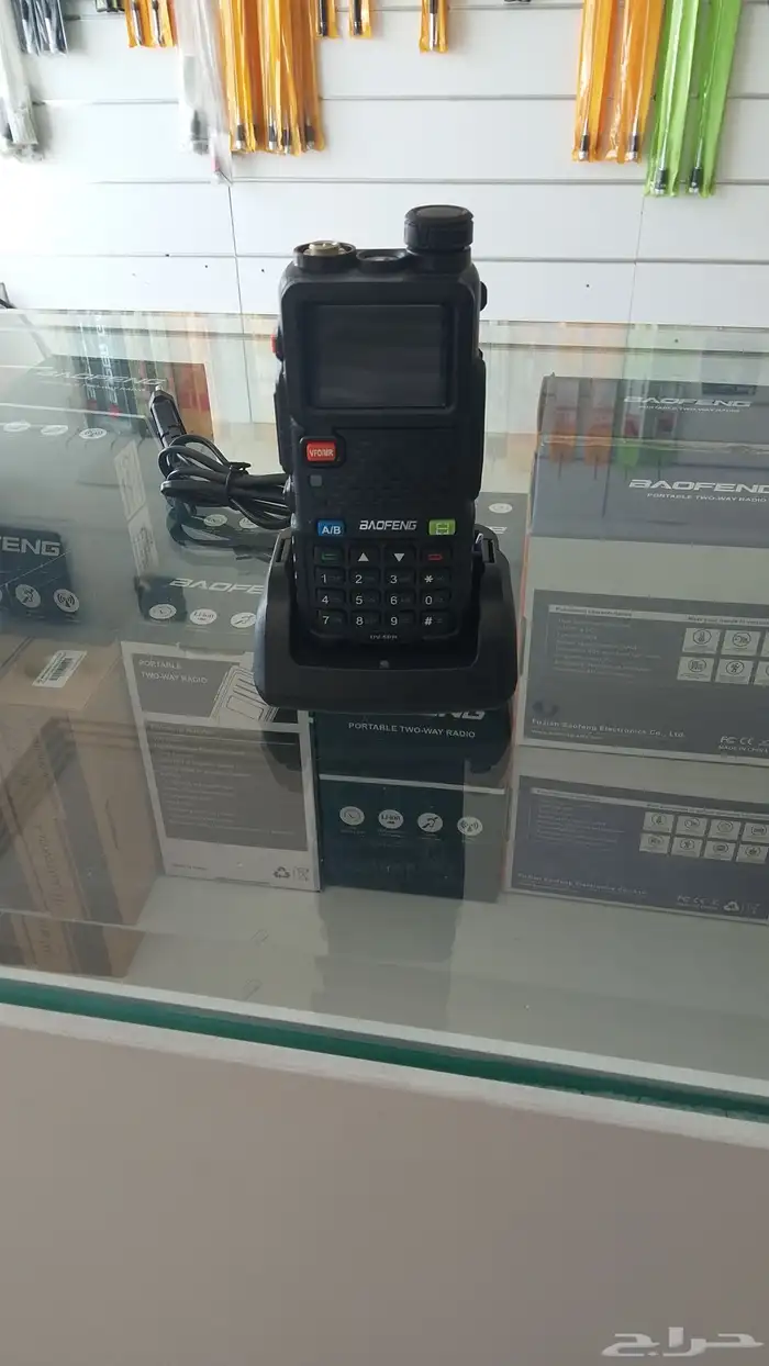 جهاز لاسلكي R5 الشكل الجديدجهاز Baofeng UV-5RH بقدرة 10 واط 1