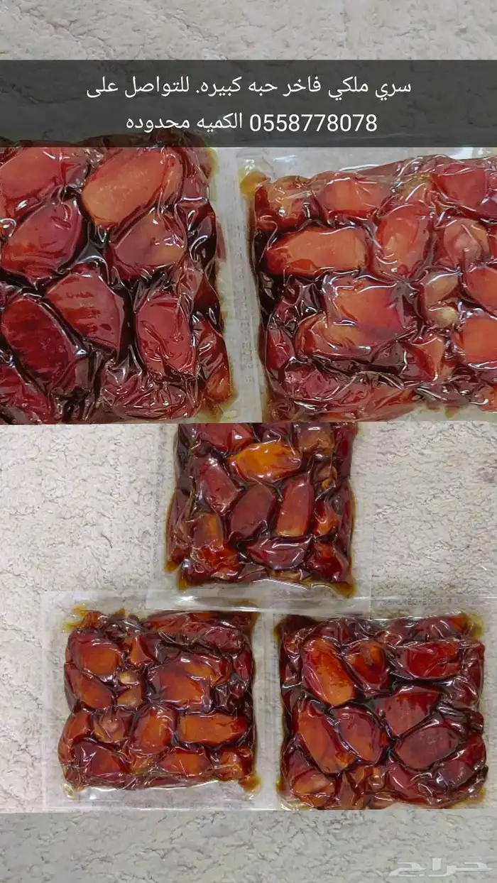 تمر سري ملكي فاخر حبه كبيره الموقع رنيه  الغافه 0