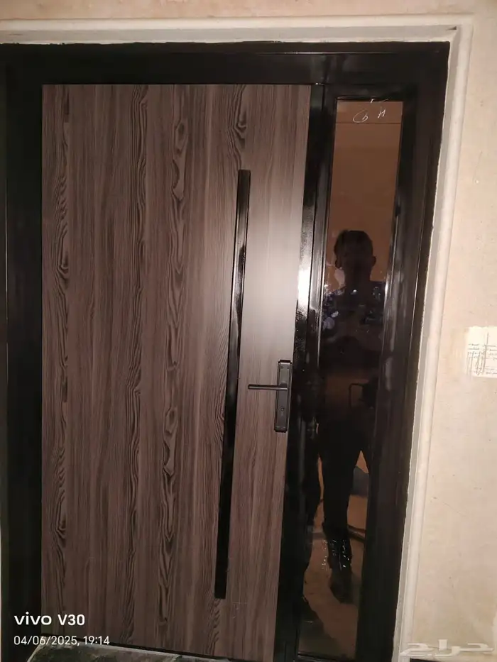 باب كلادينج باب حديد سواتر 8