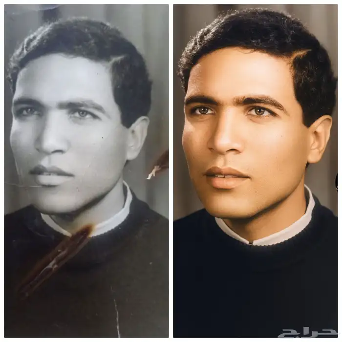 ترميم وتوضيح الصور القديمة بالألوان استرجع لحظاتك الجميلة 4