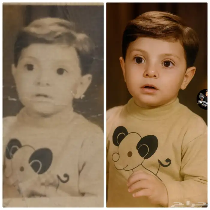 ترميم وتوضيح الصور القديمة بالألوان استرجع لحظاتك الجميلة 9