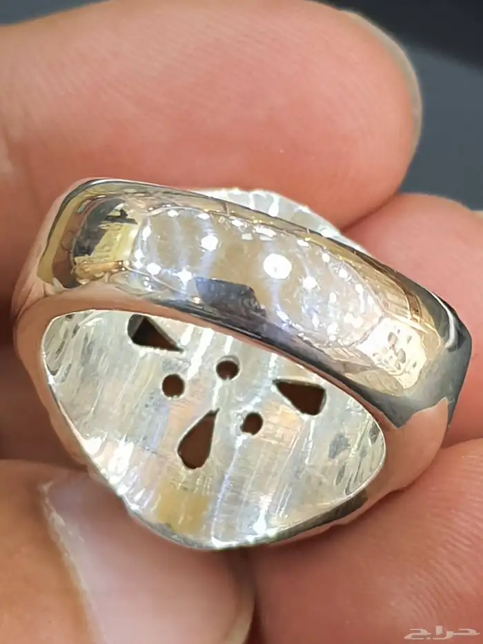 خاتم ياقوت افريقي اصفر طبيعي 4