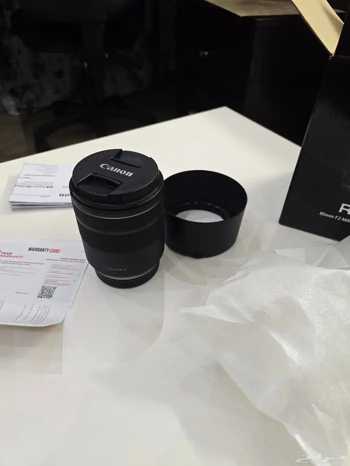 عدسة كانون rf 85mm f2 2