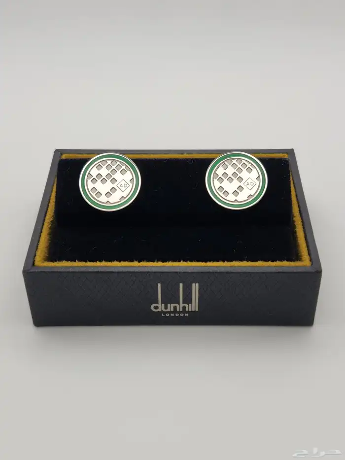 كبك دنهل جديد إصدار خاص للمملكة (Dunhill Cufflinks) 4