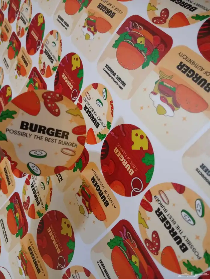 طباعة استيكرات 0