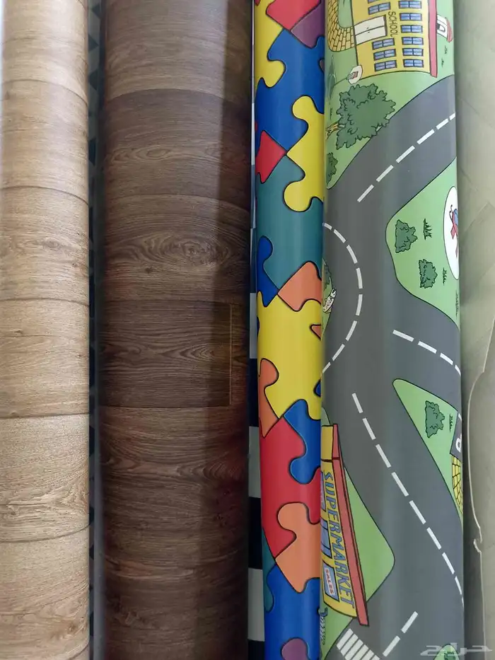vinyl linoleum carpet فينيل مشمع موكيت 0