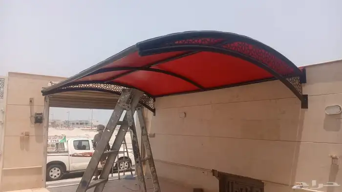 مظلات سيارات وجميع أعمال الحداده الشرقيه 5