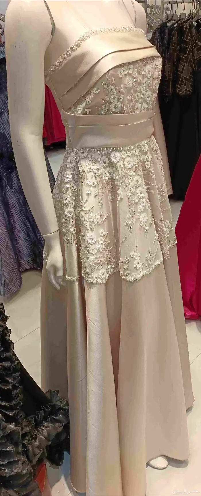 فستان شبكة ملكة اخت العريس اخت المعرس اخت العروسة اخت العروس 4