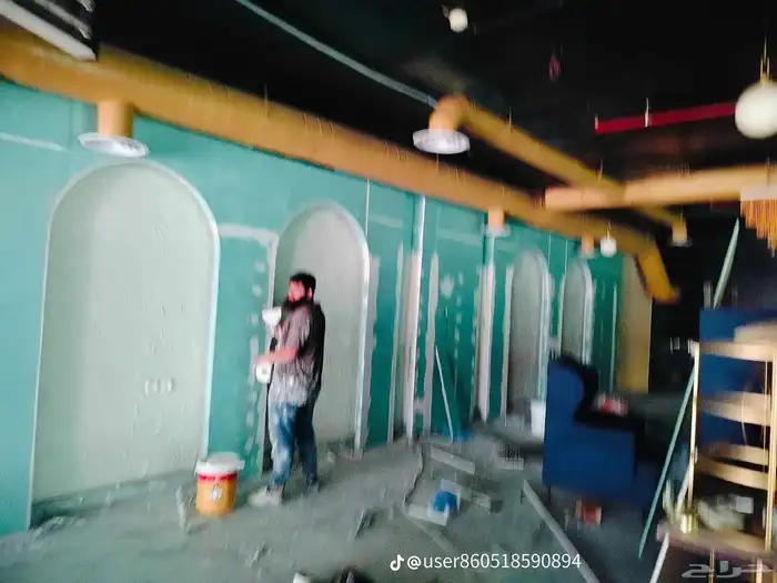 دهانات جبس امبرد قاوطع سقوف دهانات. 3