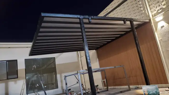 حداد الطايف أبوعبدالله لجميع أعمال الحديد ابواب مضلات لكسان 1