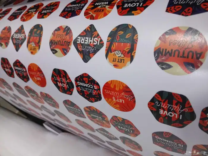 طباعة استيكرات 2