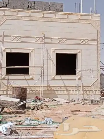 كسر رخام وحجر الرياض ولياسه ملونه بديل الحجر ديكورات خارجيه. 5