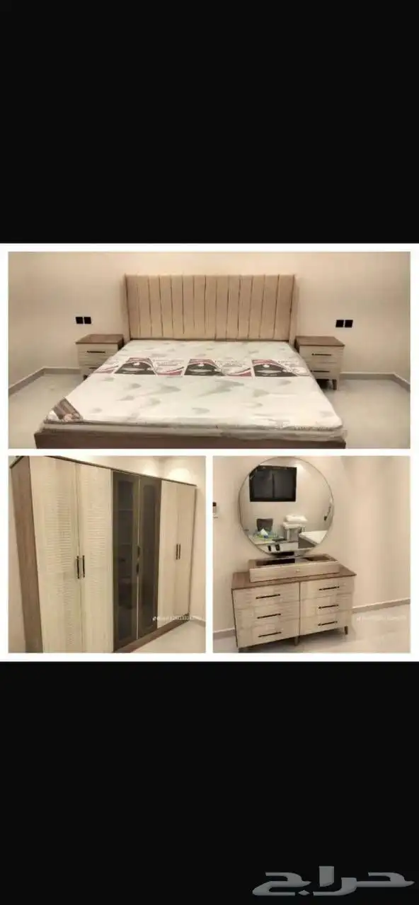 غرف نوم جديدة جاهزه بسعر 0