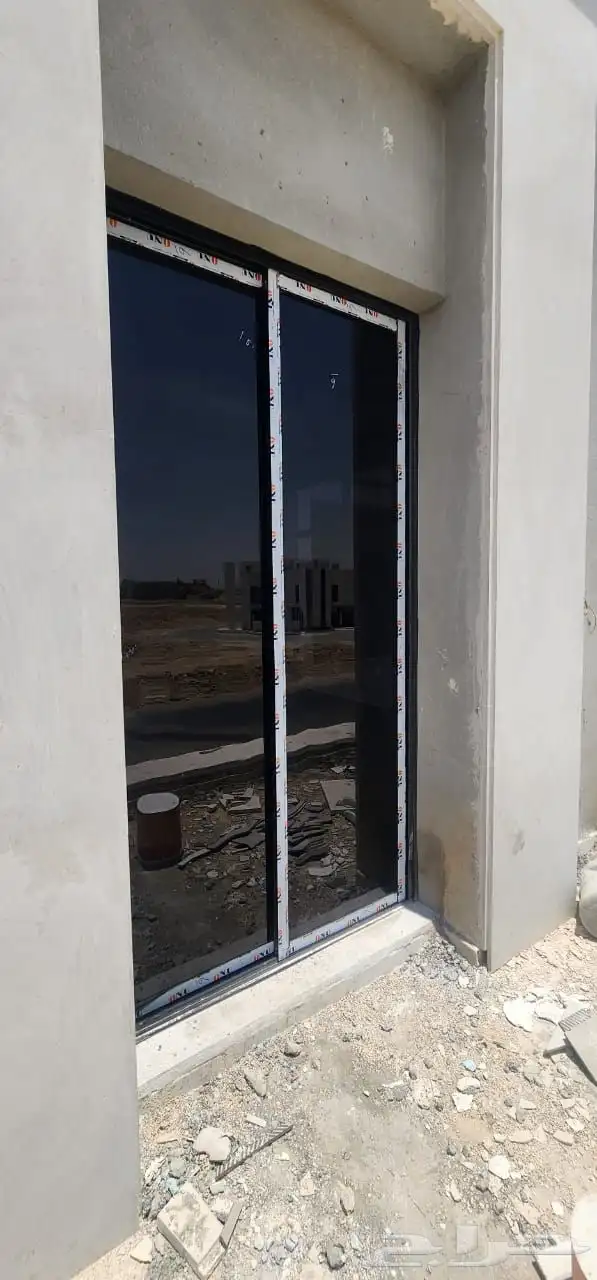 درايش المنيوم دبل قلاس و باب ملحق سحاب 8