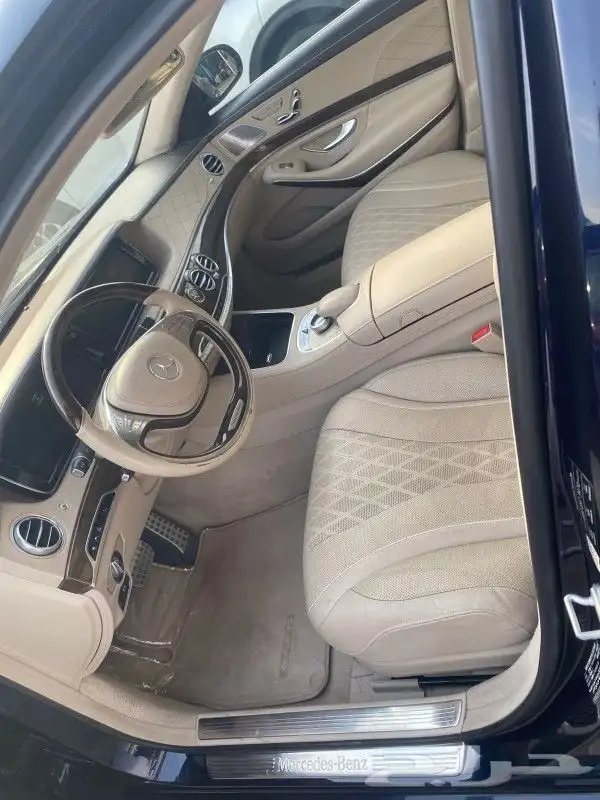 مرسيدس S 500 موديل 2014 زرار 4 عداد 147000 5