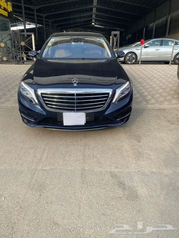 مرسيدس S 500 موديل 2014 زرار 4 عداد 147000 0