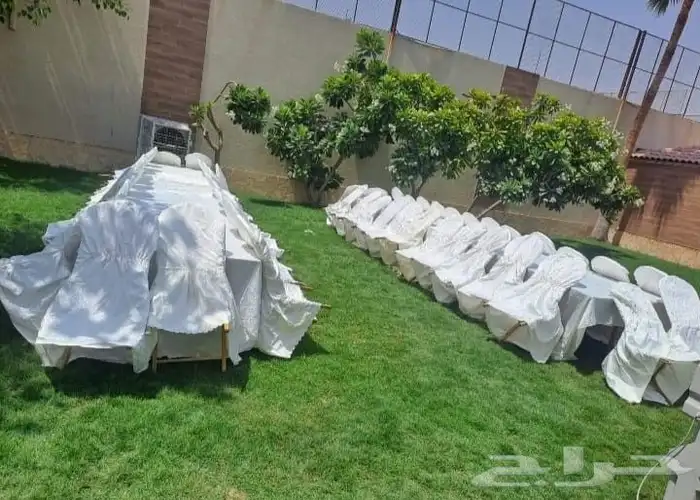 تاجير كراسي وطاولات طعام وجلسات شعبيه وكنب 2