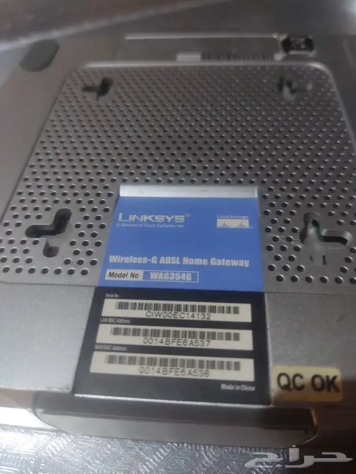 Cisco Linksys WAG254G 4 Port Wireless G ADSL Access Point Mo 3