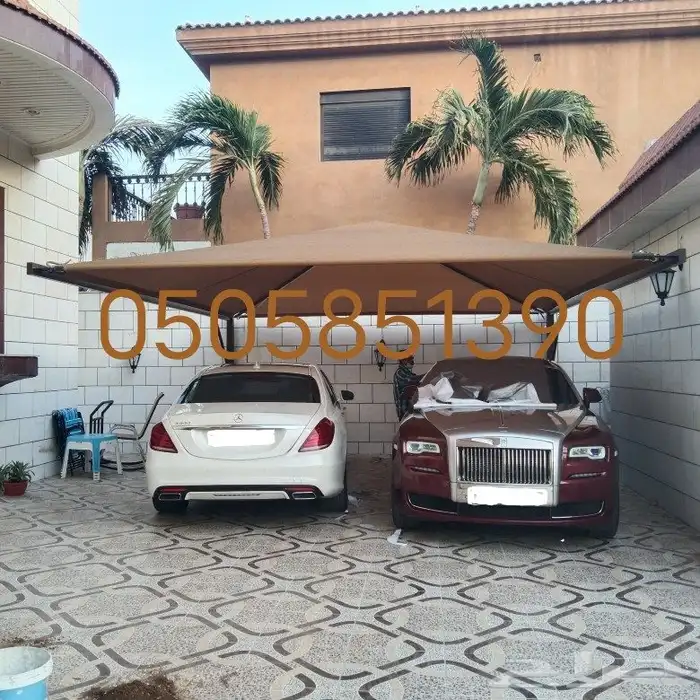 مظلات وسواتر وبيوت شعر وبرجولات 35