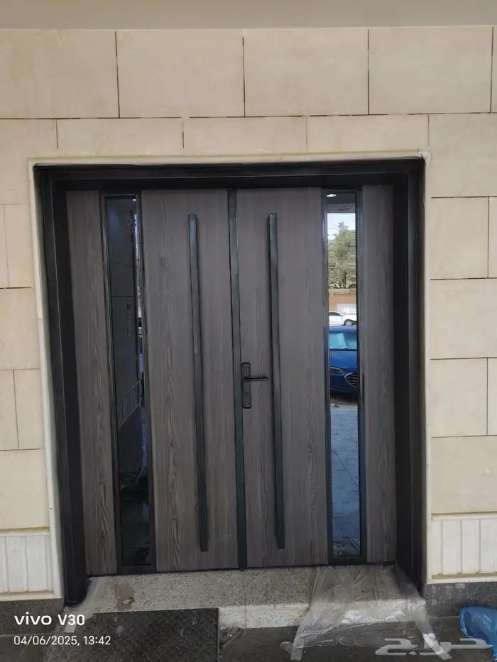 باب كلادينج باب حديد سواتر 4