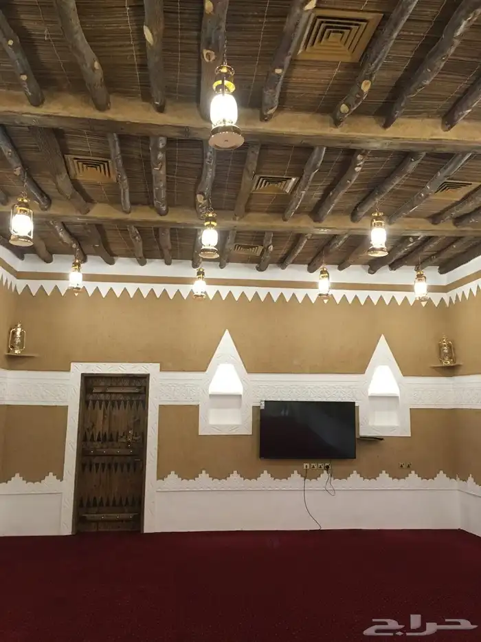 استراحه منتجع الإيجار السنوي حريملاء رضرما البره الموقع 0