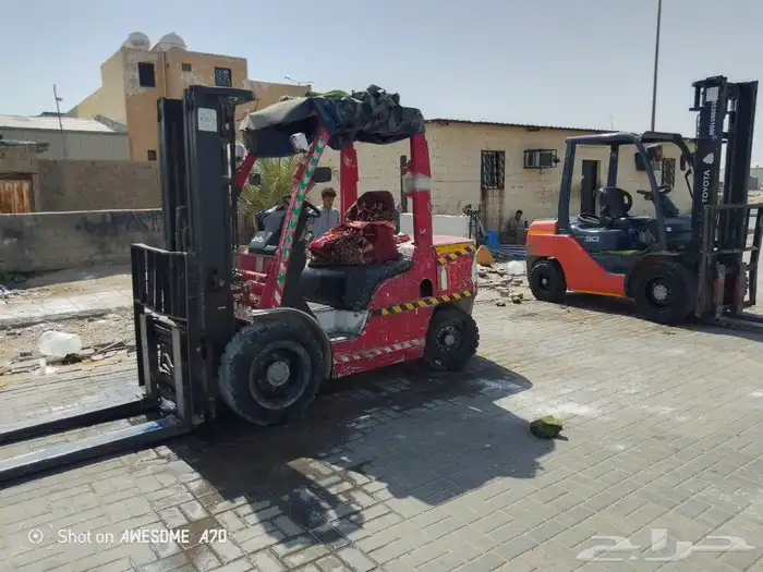 رافعات شوكية رافعات يدويه كرينات. forklifts Manual cranes 6