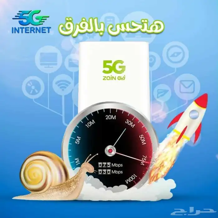 خصم كبير ع باقه زين المنزليه المتنقله مع روتر 5g مجانأ 1