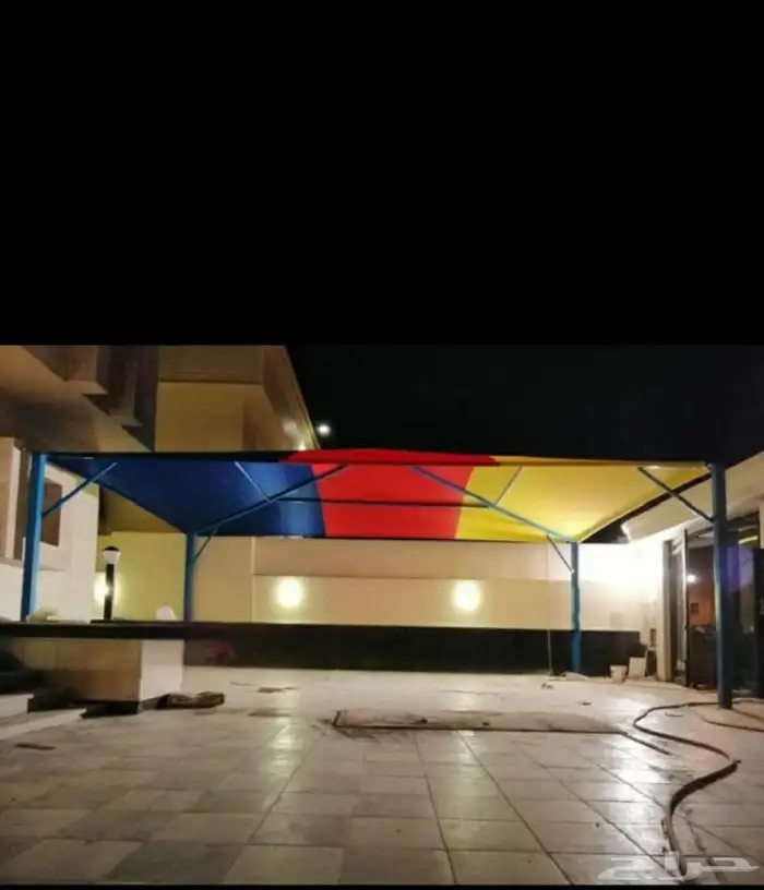 مظلات سيارات جده فك ونقل وتغير قماش وتركيب سواتر 9