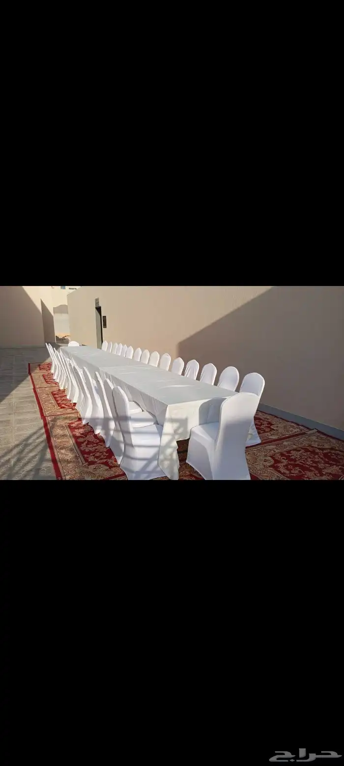 تاجير طاولات وكراسي مستطيل وداريه تاجير طاولات بوفيه قهوجيين 5