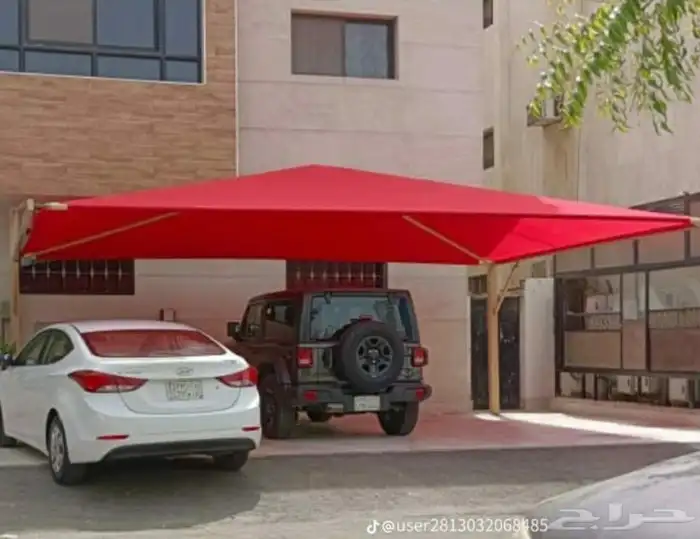 مظلات سيارات جده فك ونقل وتغير قماش وتركيب سواتر 8