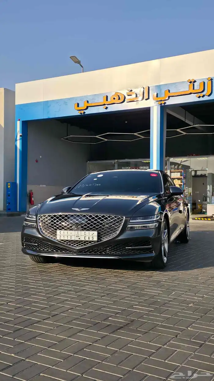 جينسس G80 2021 V6 فل كامل ( شاشات خلفيه ومساج ) 0