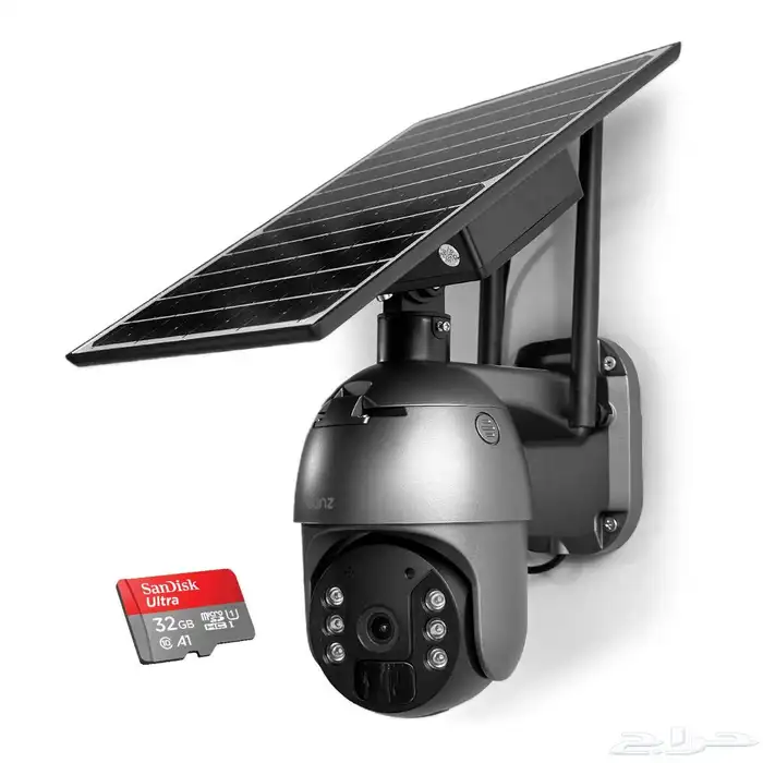 Solarpowered surveillance camera 1