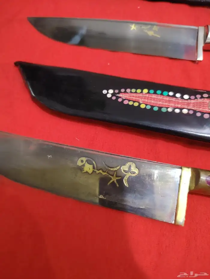 مجموعة سكاكين قديمة 8