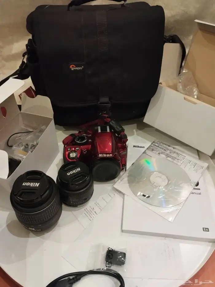 كاميرا نيكون D3100 بحاله الوكاله 5