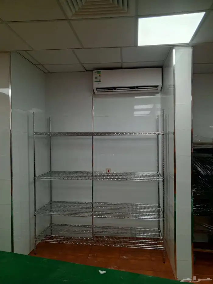 يوجد لدينا رفوف مستودعات تخزين منازل رفوف كروم جميع المقاسات 7