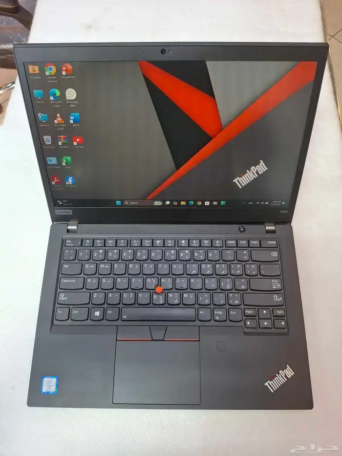 لاب توب لينوفو ثينك باد بحالة ممتازة t490 1